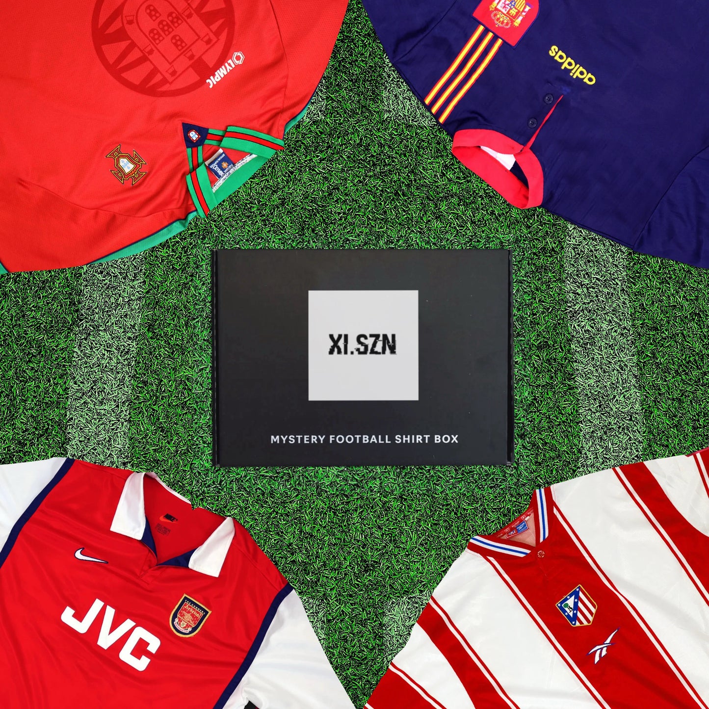 Mystery Retro Football Shirt Box