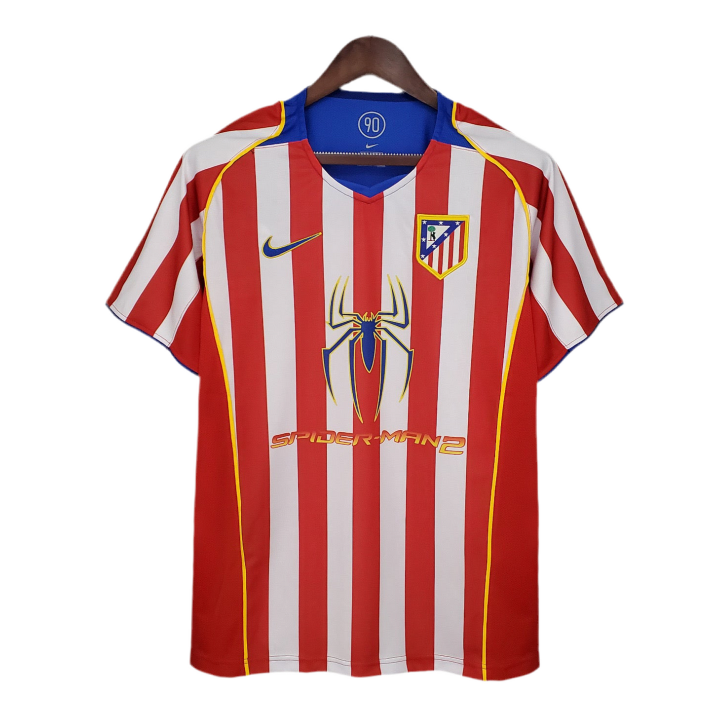 Retro 04/05 SPDM 2 x Athletico Madrid Home Tee