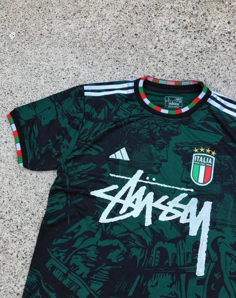 Stüssy x Italia Tee Rome Edition