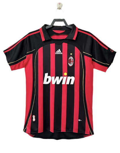 Retro 07 AC Milan Short Sleeves Home Tee