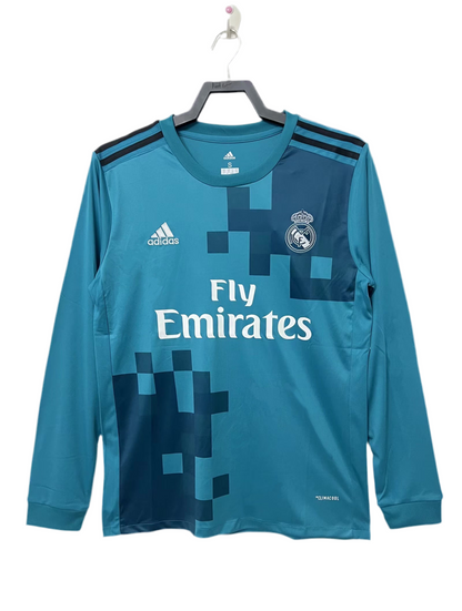 Retro 17/18 Real Madrid Home Tee