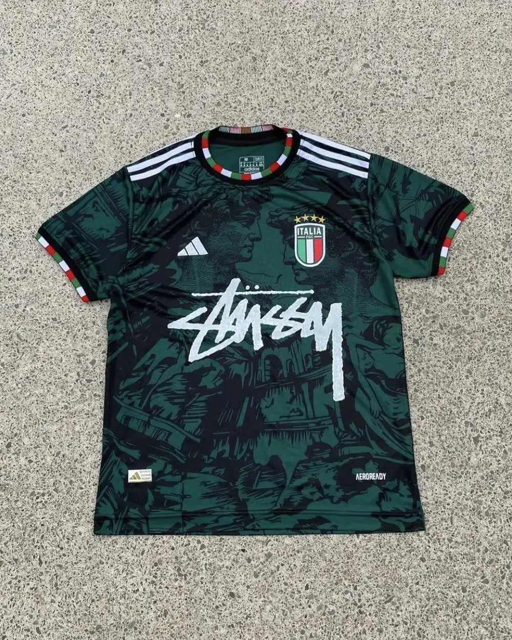 Stüssy x Italia Tee Rome Edition